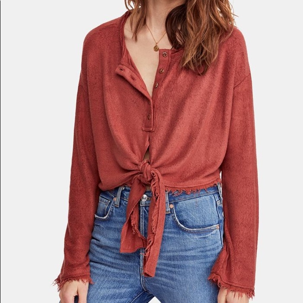 Free People Emma’s Henley Top